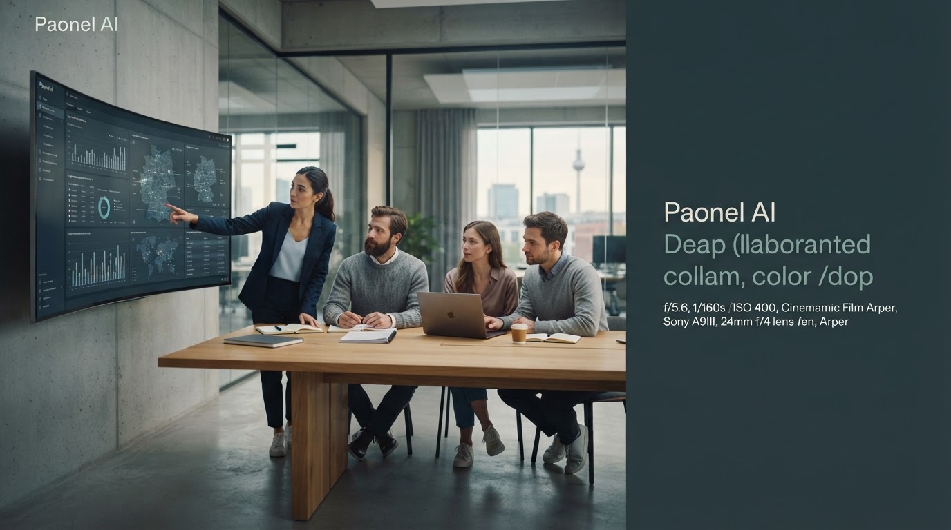 Paonel AI real-time market data visualization across crypto trading pairs